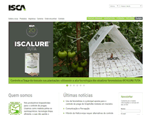 Tablet Screenshot of isca.com.br